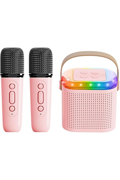 Generic URBAN Mini Karaoke Machine for Kids,Portable Bluetooth Speaker with 2...