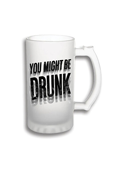 peGiftuiala Halbă Bere Personalizată 500 ml – You Might Be Drunk