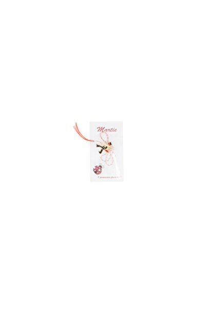 ButicCochet Broșă Martisor, Buticcochet, metal, design Cosar, multicoloră - M...