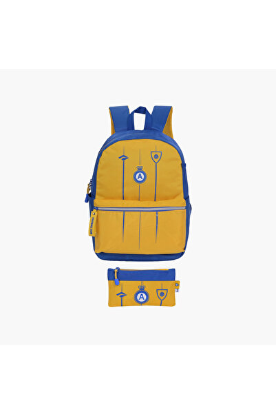Pause Sport Football 2-Piece School Backpack Set for Boys 13+ Years with Penc...