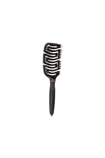 Euro Stil Perie curbată pentru îndreptarea părului uscat | Eurostil Flexi Brush