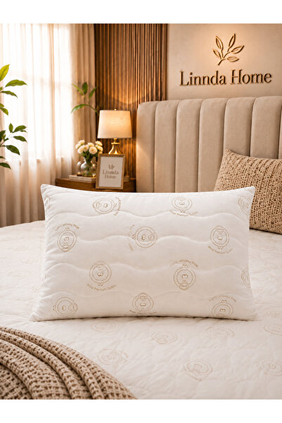 Linnda Home Ključ prirodnog sna 100% merino vuneni jastuk – 50x70 cm