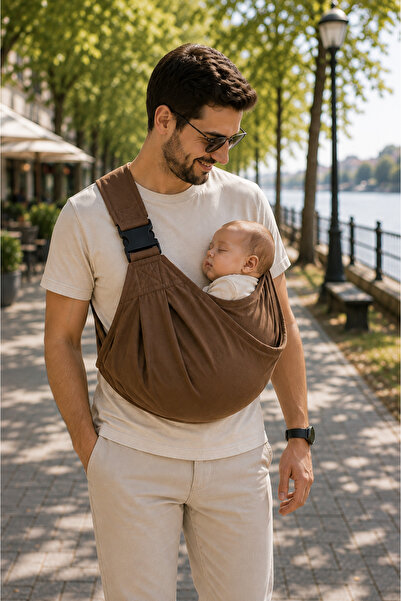 UmBaby Baby Sling Ergonomik Bebek Taşıma Askısı Kanguru – Yenidoğandan 15 Kg'...