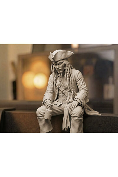 Eilo Jack Sparrow Figure Desktop Edge Decoration
