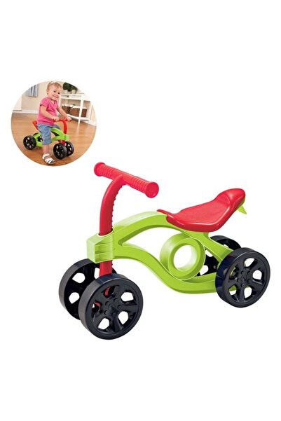 BAMI NETWORK Bicicleta echilibru prescolari plastic rosu verde 20kg