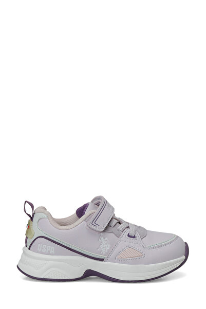 U.S. Polo Assn. حذاء رياضي للفتيات من ليزا جيه آر ليلك