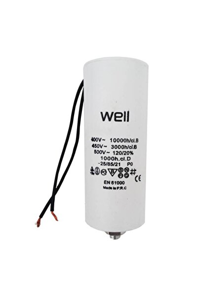 Well Condensator pornire motor 400V 20uF cu pin,
