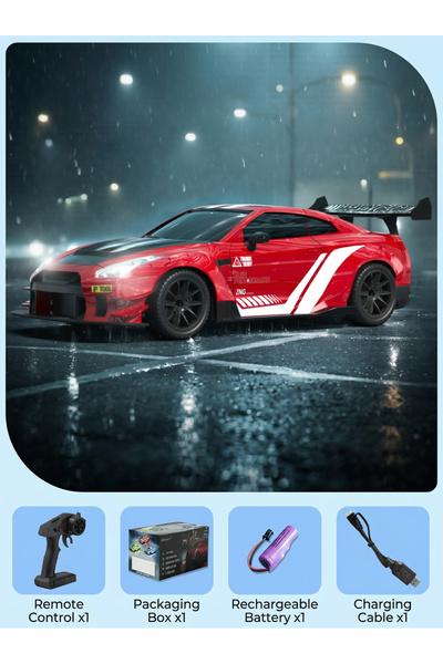 Generic Brand 1:20 Scale 4WD High Speed Drift RC Car 2.4G Remote Control Raci...