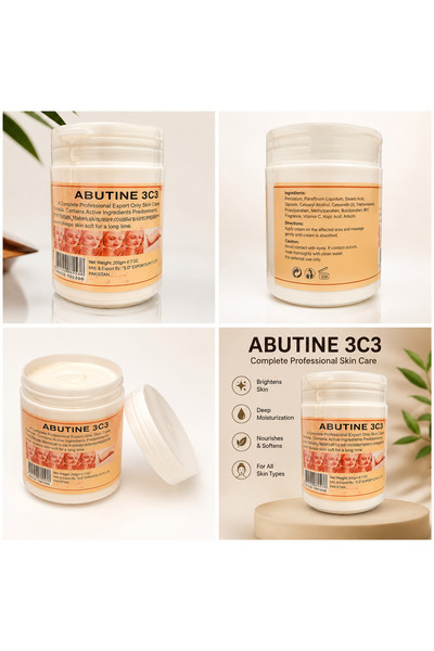 ABUTINE 3C3 Skin Brightening & Moisturizing Cream | Deep Nourishing Body & Fa...