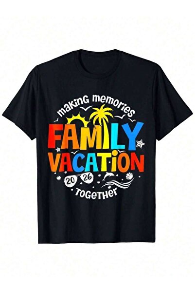LİNA06 Men's 2026 Matching Group-Shirt Making Memories Together Print, Ultra ...