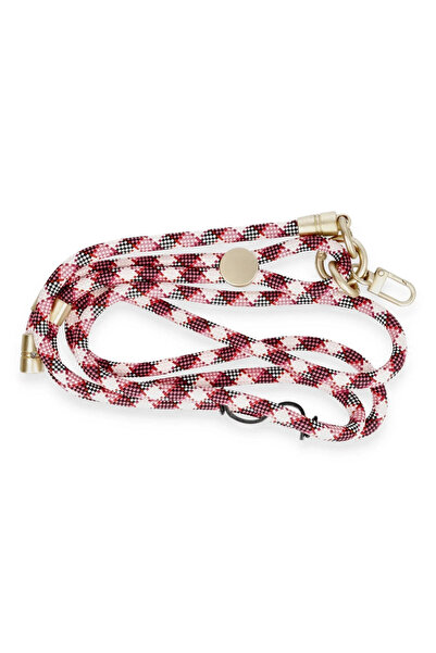 ONEGIF Spt-Gld Je Patterned Neck Strap (124621) - Pink