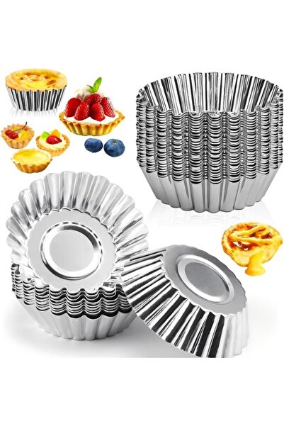 STARSTAR Reusable Aluminum Egg Cake Pan DIY Baking Kitchen Baking Tools 36 Pi...