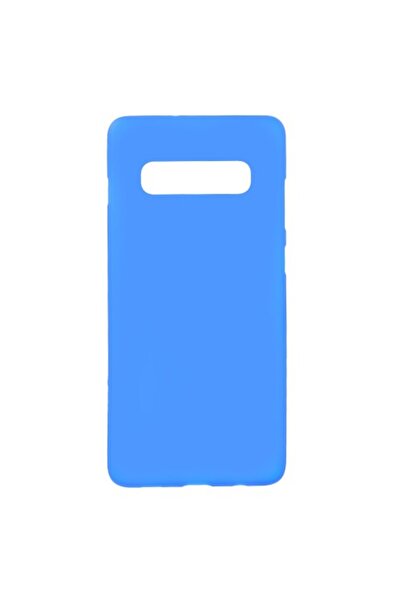OEM Θήκη TPU Ματ Σιλικόνης για Samsung Galaxy S10 Plus - Μπλε