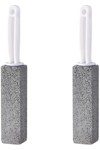 STARSTAR A set of two durable plastic cleaning brushes for effective bathroom...