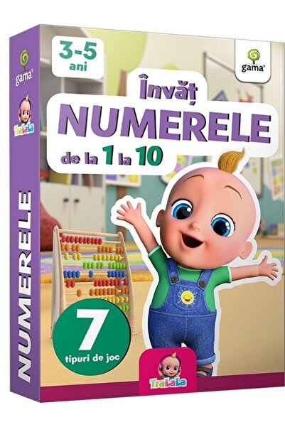 Gama Invat numerele de la 1 la 10 (3-5 ani)