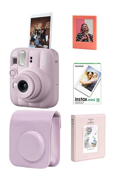 Fujifilm Instax Mini 13 Fotoğraf Makinesi- Çanta 10'lu Film 64'lü Albüm Mıkna...