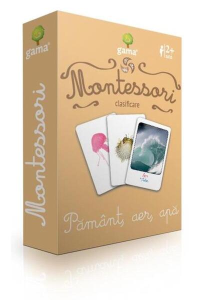 Gama Montessori. Clasificare: Pamant, aer, apa