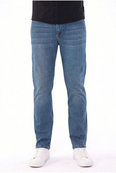 Siyah İz Men's Regular Fit Jeans – Flexible Fabric, Casual Comfortable Cut, C...