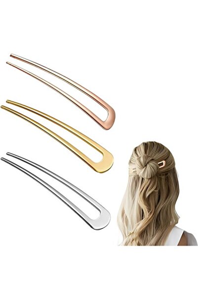 STARSTAR U-shaped hair clips - French style hair clips - Elegant hairstyles -...