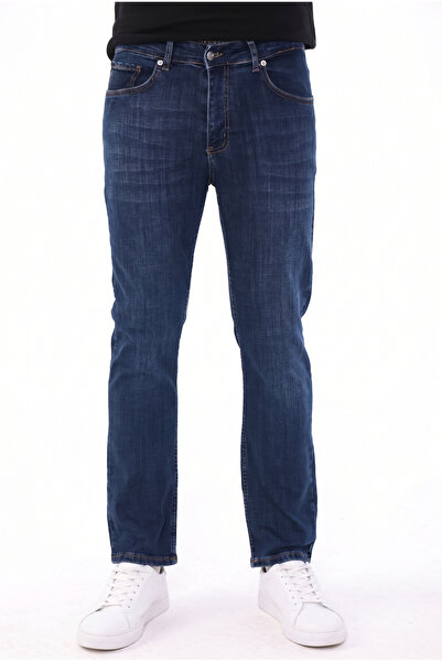 Siyah İz Men's Regular Fit Jeans – Flexible Fabric, Casual Comfortable Cut, C...