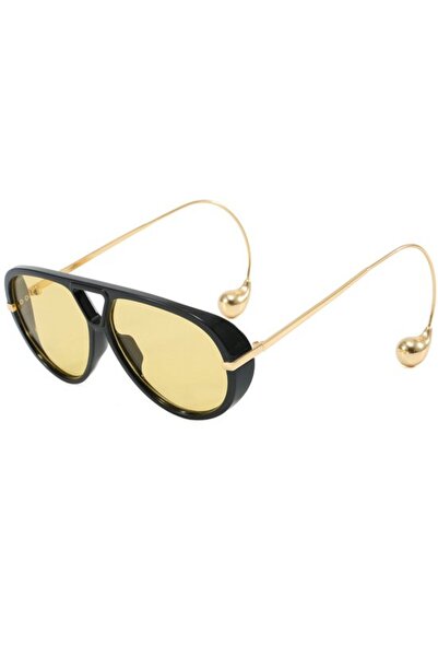 STARSTAR Oversized Sunglasses - Black and Gold