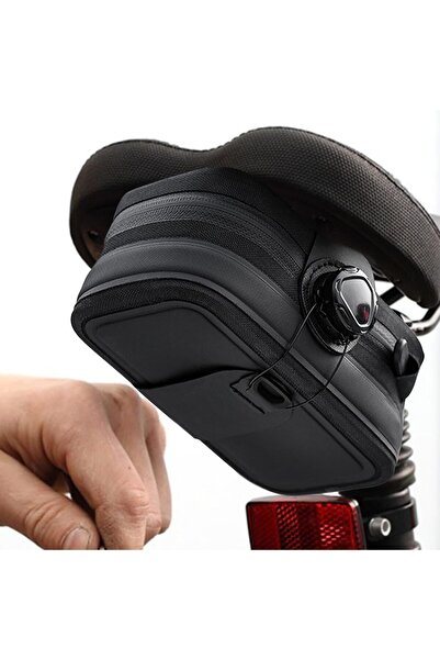 STARSTAR Universal bicycle saddle bag, waterproof & portable cycling bag, Mou...