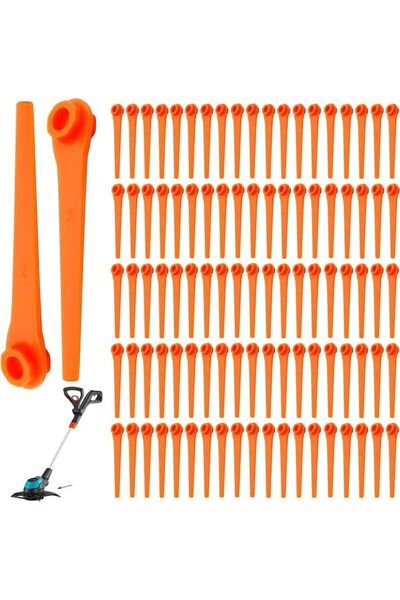 Morvena Picks Pachet de 100 de lame de plastic de 70 mm pentru mașini de tuns...