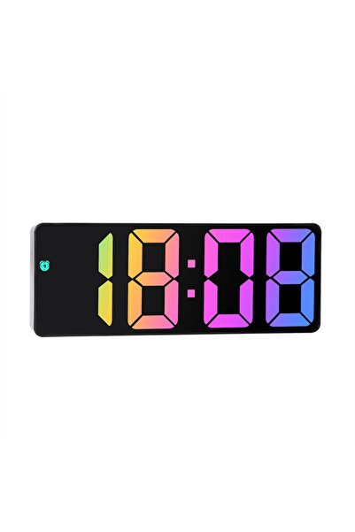 STARSTAR LED Large Character Electronic Clock Bedside Alarm Clock Color Scree...