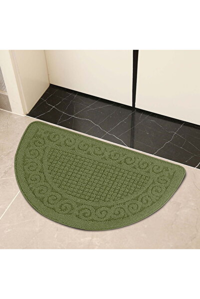 STARSTAR Entrance Semi-Circular Floor Mat, Non-Slip Solid Color Floor Mat, fo...