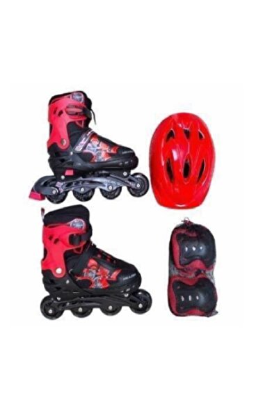NIAZI TOYS أحذية تزلج على الجليد، مقاس متوسط، مع معدات السلامة 34-38
