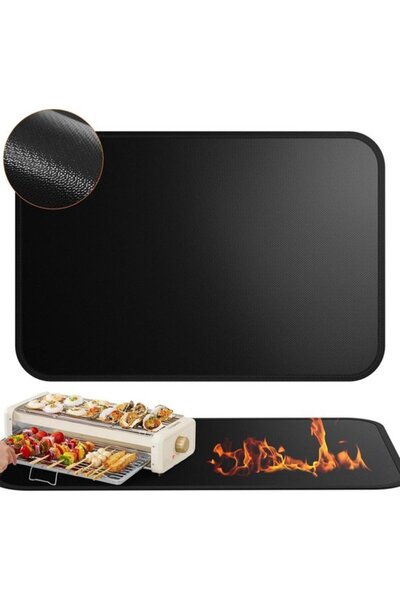 STARSTAR Fireproof mat - Heat-resistant fireplace mat - Fireplace - Base