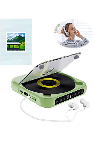 STARSTAR Portable Bluetooth CD player, lightweight 280g hi-fi music player wi...