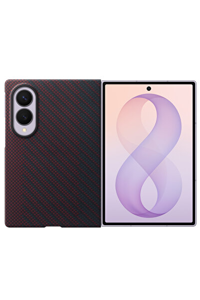 Samsung Galaxy Z Fold8 - Capac protectie spate Carbon Magnet Case, Violet