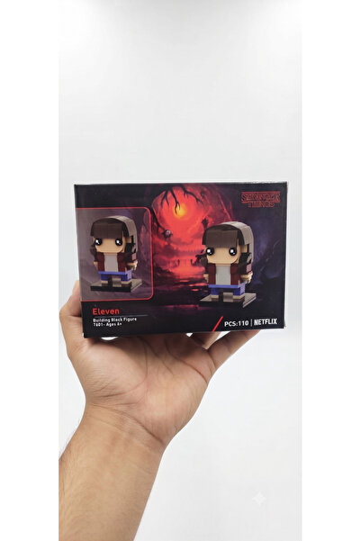 TOYTOPIA Stranger Things Eleven 110 Piece Block Figure - Collectible Toy in Box