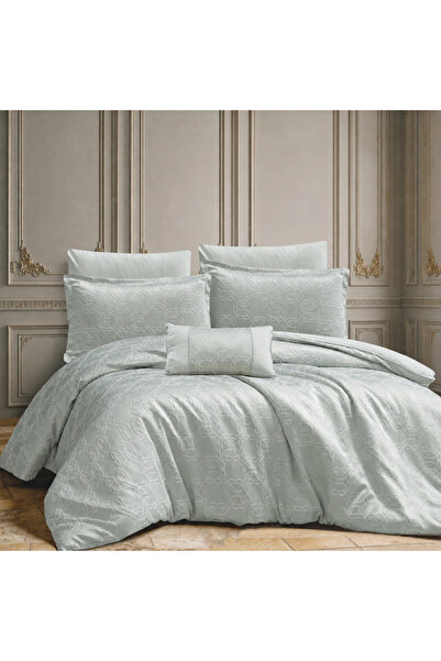 Pazar Home Bedding مفرش بازار هوم ناثان جاكار نفرين 7 قطع بحشوة مخيطة 260*240سم