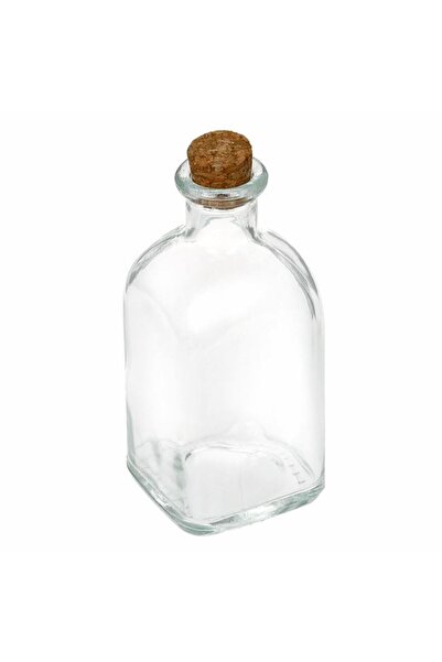BAMI NETWORK Sticla cu Dop 250ml din Sticla pentru Bauturi Alcoolice