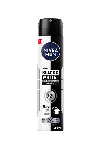 Nivea Men Nivea Men Black & White Original Anti-Perspirant Deodorant Spray fo...