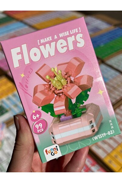 FUNNIGO LEGO ÇİÇEK 99 PARÇA FLOWERS