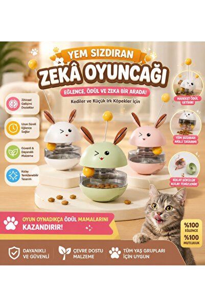 Mama Dağıtıcılı Hacıyatmaz Kedi Oyuncağı