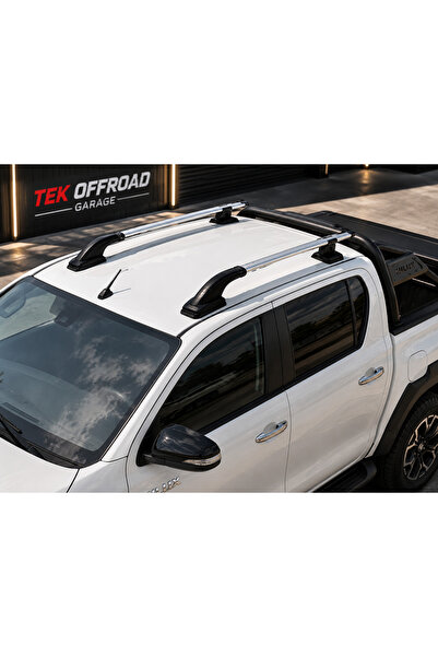 TEK OFFROAD GARAGE HILUX UYUMLU TAVAN ÇITASI NİKEL