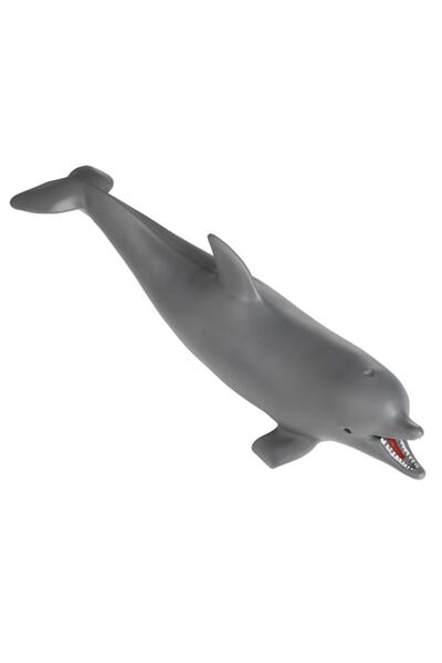 BAMI NETWORK Figurina Delfin Realista Plastic Gri 48cm Jucarie Copii