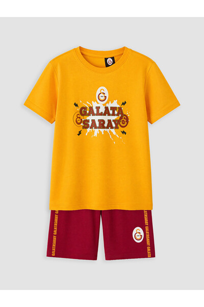 LC Waikiki Esvab • Modern & Distinctive Licensed Printed Boys' Shorts Pajama Set