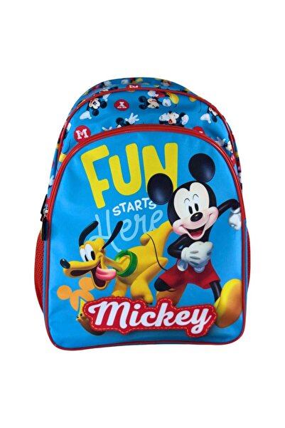 Mickey Mouse Backpack with two compartments, 40x30x17 cm, adjustable and rein...