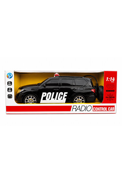 Generic Brand 1:14 Scale Remote Control Police Car with Lights 4Ch 27Mhz Rc S...