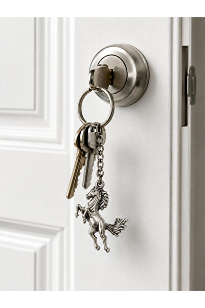 HER ŞEY NOTA www.herseynota.com Free Spirit Galloping Horse Metal Keychain – ...