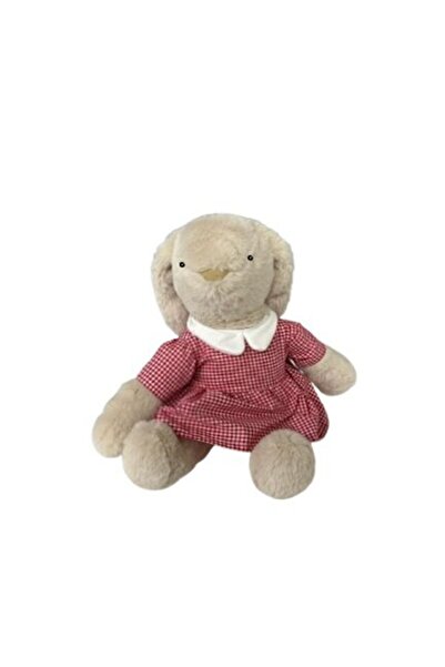 OiOi Moki Sevimli Elbiseli Tavşan Peluş 38 Cm