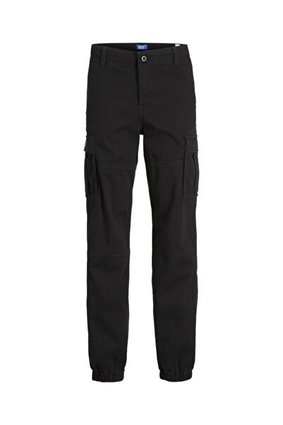 Jack & Jones Παντελόνι cargo αγόρι "Kane Jonnie" μαύρο