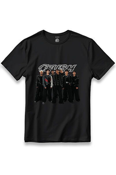 EZG Business Crush Boyband Grup Crush! Baskılı Crush Şarkı T-Shirt Unisex %10...
