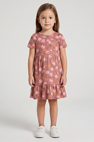 NANETTE LEPORE Toddlers Girl 2 Pcs Floral Print Dresses, Multicolor