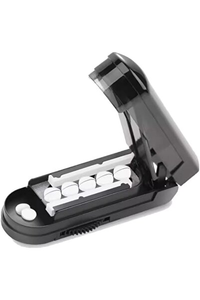 STARSTAR Precision Pill Cutter with Storage Box - Adjustable Stainless Steel ...